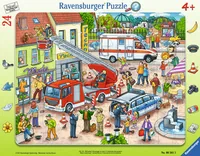 Ravensburger Puzzle 110, 112-Eilt herbei! - Motiv: Arbeitswelt - Altersempfehlung ab: 4 Jahren - Tiefe: 37 cm - Eigenschaften: Keine Eigenschaft - Zertifikate: Keine Zertifizierung - Breite: 29 cm