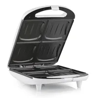 Tristar Sandwich-Toaster XL SA-3065 1300 W - Produkttyp: Sandwich Toaster - Höhenverstellbar: Nein - Detailfarbe: Weiss - Leistung: 1300 W - Temperatur einstellbar: Nein - Anzahl unterschiedliche Grillplatten: 1