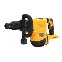 DEWALT Akku-Meisselhammer 54 V Brushless, Solo - Produktkategorie: Bohrhammer - Werkzeugaufnahme: SDS-max - Meisselfunktion: Ja - Akkusystem: DeWalt XR Flexvolt - Schlagstärke (J): 10.5 J. - Max. Bohrdurchmesser Beton: 0 mm