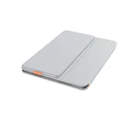 Logitech Tablet Tastatur Cover Flip Folio iPad Pro & Air11 - Verbindungsmöglichkeiten: Bluetooth - Tastaturlayout: QWERTZ (CH) - Kompatible Hersteller: Apple - Detailfarbe: Hellgrau - Bildschirmdiagonale in Zoll: 11 - Tablet Kompatibilität: iPad Air 11 (