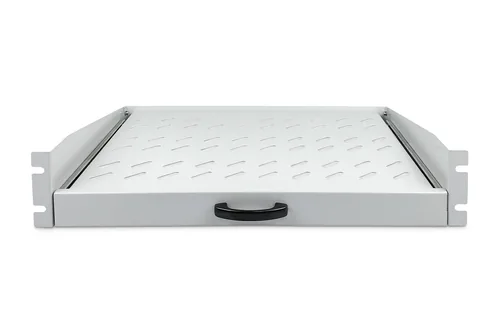 Digitus Extendible Shelf for fixed mounting on front 483 mm (19") profile rails