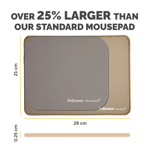 Fellowes Breyta XL Mauspad sand