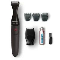Philips MULTIGROOM Series 1000 MG1100/16 beard trimmer 4 5 mm Black, Red