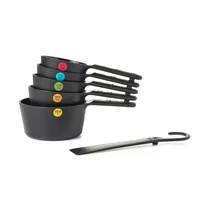 Oxo Good Grips Messlöffel 2.5 dl, Schwarz - Produkttyp: Messlöffel - Materialtyp: Kunststoff - Material: Kunststoff - Detailfarbe: Schwarz - Set: Ja - Volumen: 2.5 dl