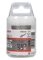 Bosch Professional Diamanttrockenbohrer X-LOCK 35 x 35 mm - Set: Nein - Für Material: Stein - Bohrerschaft: X-LOCK Wechselsystem - Bohrertyp: Diamanttrockenbohrer - Bohrlochdurchmesser: 35 mm