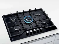 Electrolux KGG75362K Nero Da incasso 75 cm Gas 5 Fornello(i)