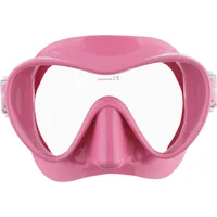 CRESSI Tauchmaske F1 Pink - Detailfarbe: Pink - Zielgruppe: Unisex - Produkttyp: Tauchmasken - Material: Glas - Silikon - Schuhgrösse (EU): Keine