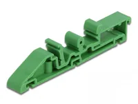 Delock Halterung 85 mm Hutschienenclip für Platine, 4 Stück - Zubehörtyp: Platinenhalterung - Set: Ja