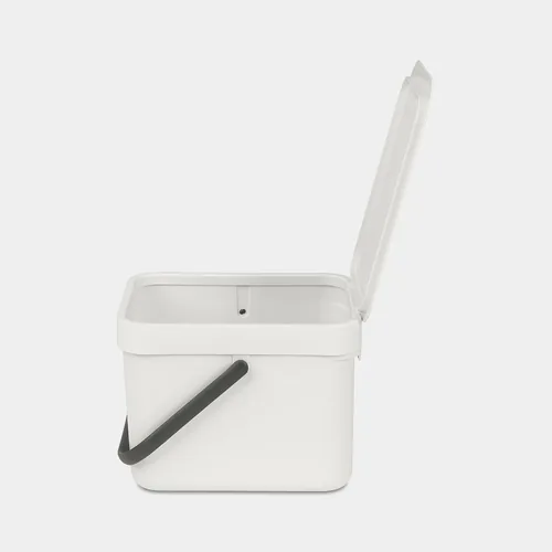 Brabantia Sort & Go Abfallbehäl. Light Grey 6 L