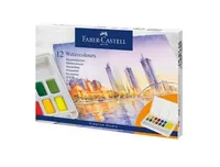 FABER-CASTELL Aquarellfarben 169712 12er Etui