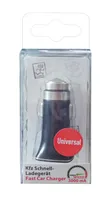 2GO USB KFZ-Schnell-Ladegerät 3100mA USB-A QC 3.0 schwarz