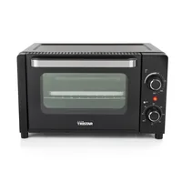Tristar Backofen OV-3615 10 l, Schwarz - Funktionen: Backen - Grill - Ober-/Unterhitze - Ausstattung: Backblech - Timer-Funktion - Gitterrost - Regulierbarer Thermostat - Breite: 37 cm - Höhe: 22.7 cm - Tiefe: 31.5 cm - Detailfarbe: Schwarz