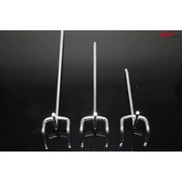 EP Einfachhaken für Lochwände, verzinkt, 25 mm/10 cm, 10 Stück - Produkttyp: Lochhaken