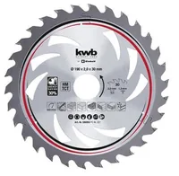 Einhell Sägeblatt HM 190 x 30 Z30 - Zubehörtyp: Sägeblatt - Verpackungseinheit: 1 Stück - Für Material: Holz