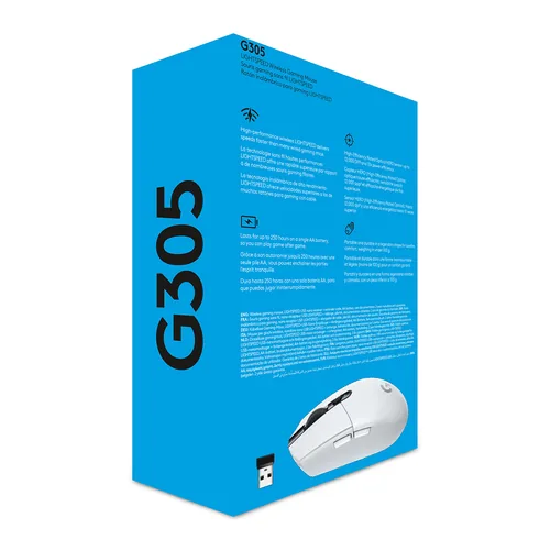 Logitech G305 Lightspeed kabellos white