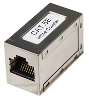INTELLINET Kupplung RJ45 Cat5e 8P8C BuBu FTP silber