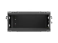 Lanberg WF01-6404-00B rack cabinet 4U Wall mounted rack Black