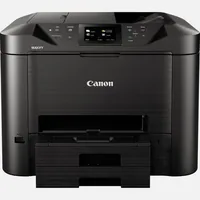 Canon Multifunktionsdrucker MAXIFY MB5450 - Druckertyp: Farbig - Total Fassungsvermögen Papierzuführungen: 500 Seiten - Mobildruck: Ja - Anzahl Papierzuführungen (maximal): 2 - Druckgeschwindigkeit (farbig): 15 ppm - Druckgeschwindigkeit (schwarz-weiss): 