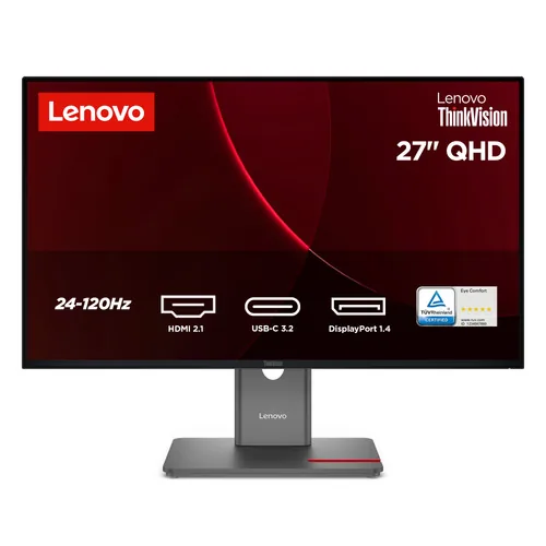 Lenovo ThinkVision P27Q-40 computer monitor 68.6 cm (27") 2560 x 1440 pixels Quad HD LED Black