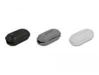 Delock Kabelaufwickler oval, 3-Set 68 x 32 x 27 mm - Breite: 32 mm - Länge: 68 mm - Tiefe: 27 mm - Anwendungsbereich: Büro - Indoor - Detailfarbe: Weiss - Grau - Schwarz