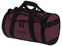 KOOR Sooma duffel bag 30 L Polyethylene terephthalate (PET) Maroon