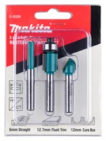 Makita D-30209 Fräser-Set 3Stk