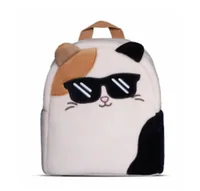 Squishmallows Rucksack Cam Novelty - Gewicht: 300 g - Motiv: Tiere - Ergonomie: Höhenverstellbarer Brustgurt - Volumen: 8 l - Detailfarbe: Hellbraun - Schwarz