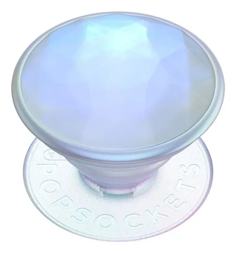 PopSockets Halterung PopGrip Frosted Iridescent - Befestigung: Kleben - Eigenschaften: Drehbar - Mobiltelefon Kompatibilität: Universal - Installationsort: Glatte Oberflächen
