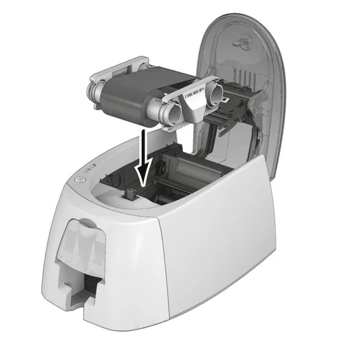 DURABLE Kartendrucker Duracard ID300 100 Karten 1Farbband