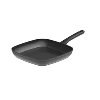 BergHOFF Grillpfanne HELIX 26, 26 cm / 2.0 L - Material: Recycling Aluminium - Pfannentyp: Grillpfanne - Kompatible Kochfelder: Glaskeramik - Induktion - Elektro - Antihaftbeschichtung: Ja - Detailfarbe: Schwarz - Set: Nein