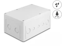 DeLOCK Installation housing with cable entries 180 x 125 x 90 mm grey