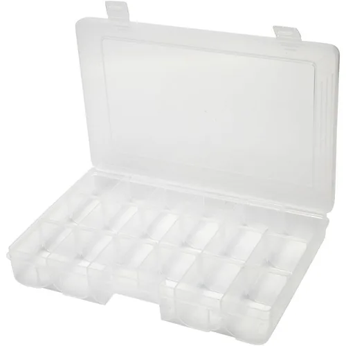 Creativ Company Aufbewahrungsbox 27 x 19 cm, Transparent - Breite: 19 cm - Höhe: 0 cm - Tiefe: 0 cm - Volumen: 0 l - Produkttyp: Aufbewahrungsbox - Verpackungseinheit: 1 Stück