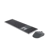 Dell Tastatur-Maus-Set KM7321W Multi-Device Wireless US-Layout - Maus Features: Umschaltbare DPI-Auflösung - Easy Switch - Scrollrad - Tastatur Typ: Standard - Business - Tastaturlayout: QWERTY (US-INT) - Tastatur Features: Hotkeys - Ziffernblock - Einste