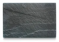 Zeller Present Schneidebrett Schiefer 30 x 20 cm, Glas, Anthrazit - Material: Glas - Breite: 20 cm - Detailfarbe: Anthrazit - Griffe: Nein - Eigenschaften: Keine Eigenschaft - Zertifikate: Keine Zertifizierung