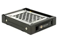 Delock Wechselrahmen 3,5 Mobile Rack für 1x 2.5 - Platzbedarf: 1x 3.5 - Anzahl Schubladen: 1 - Schnittstellen: SATA - Laufwerk Formfaktor: 2.5