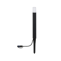 Paulmann Sockelleuchte Plug & Shine Flarea 40 cm 3000 K, Erweiterung - Dimmbar: dimmbar - Lichtfarbe: Warmweiss - Zusätzliche Ausstattung: Keine - Farbtemperatur Kelvin: 3000 K - Leuchtenfarbe: Schwarz - Lichtausbeute: 41.6 lm/W