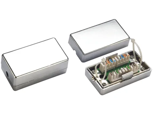Alantec WTM07 network junction box Cat5e Silver