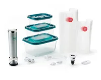 Solis Vac Stick Starter Set vacuum sealer 0.66 mbar Stainless steel