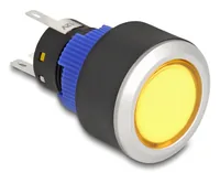 DeLOCK 22050 electrical switch Pushbutton switch Black, Blue, Silver, Yellow