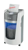 LEITZ Shredder IQ OptiMax Office 550, 35 L, P-5, 2x15 shreds, Automatic Start/Stop, Reverse function, Rotating container - 33% larger capacity for shreds.