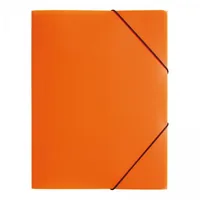 Pagna Gummibandmappe A4 PP Orange - Typ: Gummibandmappe - Ausstattung: Gummiband - Detailfarbe: Orange - Material: Polypropylen (PP)
