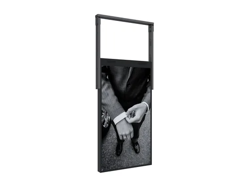 Multibrackets Deckenhalterung Ceiling Mount Pro OM55N-D - Detailfarbe: Schwarz - Eigenschaften: Deckenmontage - Pivot - Maximale Bildschirmgrösse: 55  - Maximale Tragkraft: 80 kg