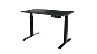 Desk with electric height adjustment MOON 121x67x72-120 black/anthracite
