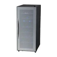 Coldtec by Kibernetik Weinkühlschrank THD21 Rechts - Beleuchtung: Ja - Energieeffizienzklasse EnEV 2020: G - Bauart: Freistehend - Einbaunormen: Keine - Tiefe: 46 cm - Einbaumodell: Nein