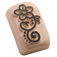 LaDot Tattoostempel Blume Medium - Set: Nein - Detailfarbe: Weiss - Produktart Styling: Tattoostempel