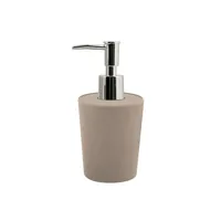 spirella Seifenspender Takeo 400 ml, Taupe - Fassungsvermögen: 400 ml - USB-Schnittstelle: Nein - Detailfarbe: Taupe - Wandmontage: Nein - Sensor-Technik: Nein