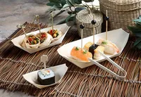 Papstar Fingerfood-Schalen Holz PURE 50 Stück - Produkttyp: Fingerfood-Schale - Materialtyp: Holz - Material: Holz - Detailfarbe: Braun