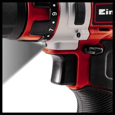 Akku-Bohrschrauber TE-CD 12/1 Li, 12Volt (rot/schwarz, Li-Ionen Akku 2Ah)