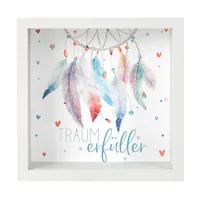 Goldbuch Spardose Traumerfüller 18 x 18 cm - Breite: 18 cm - Höhe: 18 cm - Länge: 5 cm - Produkttyp Geschenke: Spardosen - Motiv: Traumfänger
