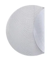 EGLO Tischset Pengadan 38 cm, Silber - Material: Kunststoff - Breite: 38 cm - Länge: 38 cm - Motiv: Kein - Eigenschaften: Keine Eigenschaft
